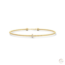 0.10 Ct. Marquise Lab Diamond Bangle Bracelet