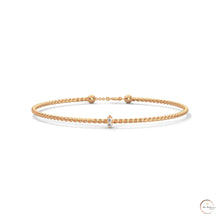 0.10 Ct. Marquise Lab Diamond Bangle Bracelet