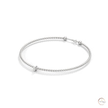 0.10 Ct. Marquise Lab Diamond Bangle Bracelet