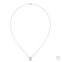 0.20 CT. Heart Diamond Pendant
