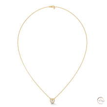 0.20 CT. Heart Diamond Pendant