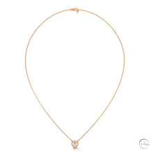 0.20 CT. Heart Diamond Pendant