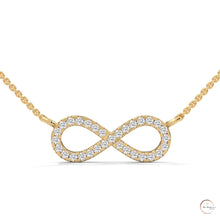 0.20 CT. Infinity Diamond Pendant – Lab-Grown