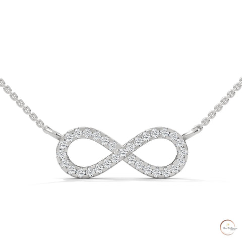 0.20 CT. Infinity Diamond Pendant – Lab-Grown