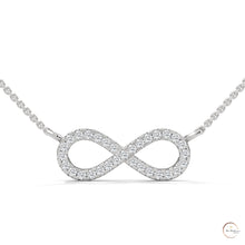 0.20 CT. Infinity Diamond Pendant – Lab-Grown