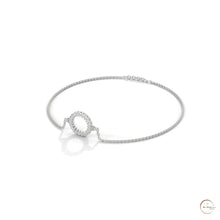 0.20 Ct. Circle Lab Diamond Bracelet Dainty Chain