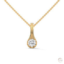 0.25 CT. Lab Diamond Solitaire Pendant