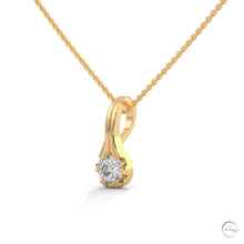 0.25 CT. Lab Diamond Solitaire Pendant