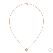 0.25 CT. Round Bezel Lab Diamond Pendant