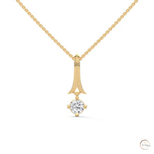 0.25 CT. Solitaire Diamond Pendant