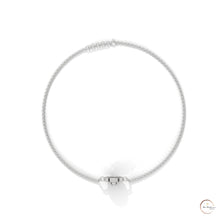 0.25 Ct. Halo Round Lab Diamond Bracelet Dainty & Elegant