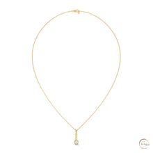 0.30 CT. 3-Stone Drop Pendant