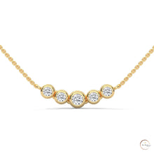 0.30 CT. Five-Stone Diamond Pendant