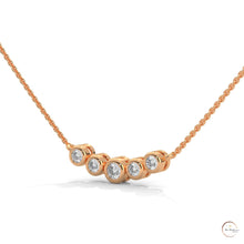 0.30 CT. Five-Stone Diamond Pendant