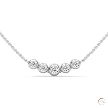 0.30 CT. Five-Stone Diamond Pendant