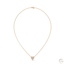 0.30 CT. Heart Pavé Diamond Pendant