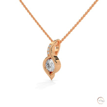 0.30 CT. Lab Diamond Teardrop Pendant
