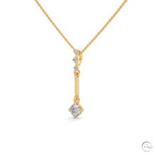 0.30 CT. Linear Drop Pendant