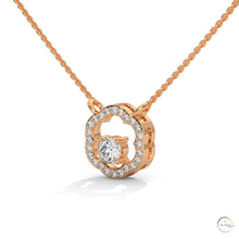 0.35 CT. Floral Diamond Pendant