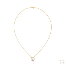 0.35 CT. Floral Diamond Pendant