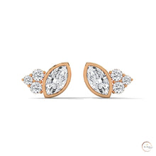 0.35 CT. Marquise Cluster Diamond Studs