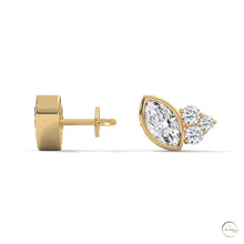 0.35 CT. Marquise Cluster Diamond Studs