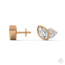0.35 CT. Marquise Cluster Diamond Studs