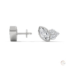 0.35 CT. Marquise Cluster Diamond Studs
