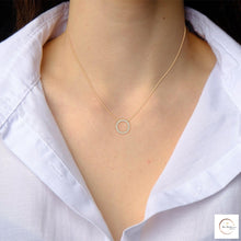 0.40 CT. Diamond Circle Pendant