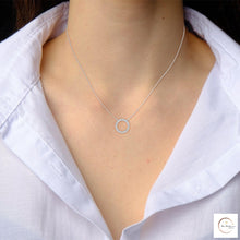 0.40 CT. Diamond Circle Pendant