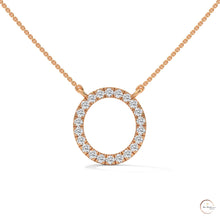 0.40 CT. Diamond Circle Pendant