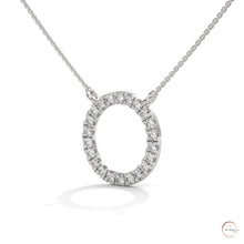 0.40 CT. Diamond Circle Pendant