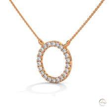 0.40 CT. Diamond Circle Pendant