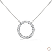 0.40 CT. Diamond Circle Pendant