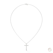 0.50 CT. Diamond Cross Pendant – Lab-Grown Luxury
