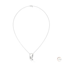 0.50 CT. Floral Marquise Diamond Pendant
