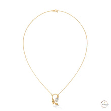 0.50 CT. Floral Marquise Diamond Pendant