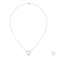 0.50 CT. Heart Diamond Pendant