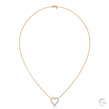 0.50 CT. Heart Diamond Pendant