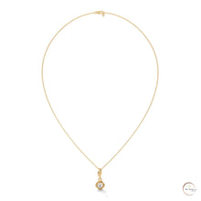 0.50 CT. Solitaire Twist Bloom Pendant