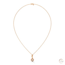 0.50 CT. Solitaire Twist Bloom Pendant