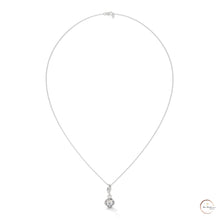 0.50 CT. Solitaire Twist Bloom Pendant