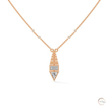 0.60 CT. Art Deco Diamond Pendant