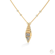 0.60 CT. Art Deco Diamond Pendant