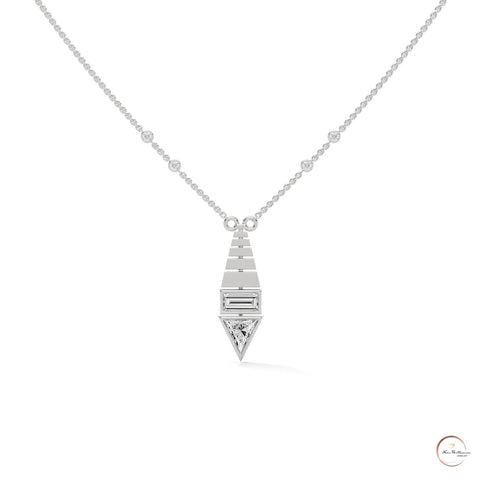 0.60 CT. Art Deco Diamond Pendant
