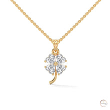 0.70 Ct. Diamond Four-Leaf Clover Pendant