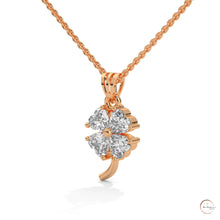 0.70 Ct. Diamond Four-Leaf Clover Pendant