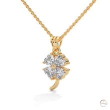 0.70 Ct. Diamond Four-Leaf Clover Pendant