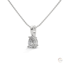 0.75 CT. Pear Lab Diamond Pendant