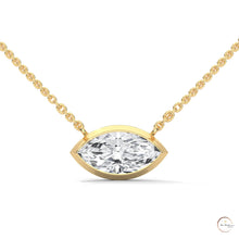 0.85 CT. Marquise Lab Diamond Pendant